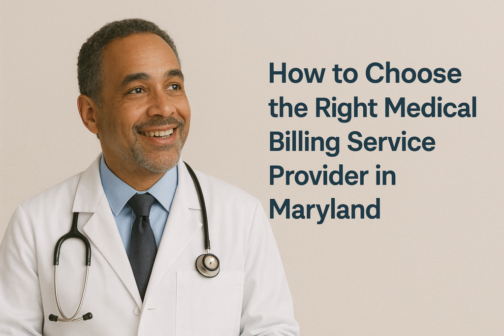 How to Choose the Right Medical Billing Service Provider in Maryland
