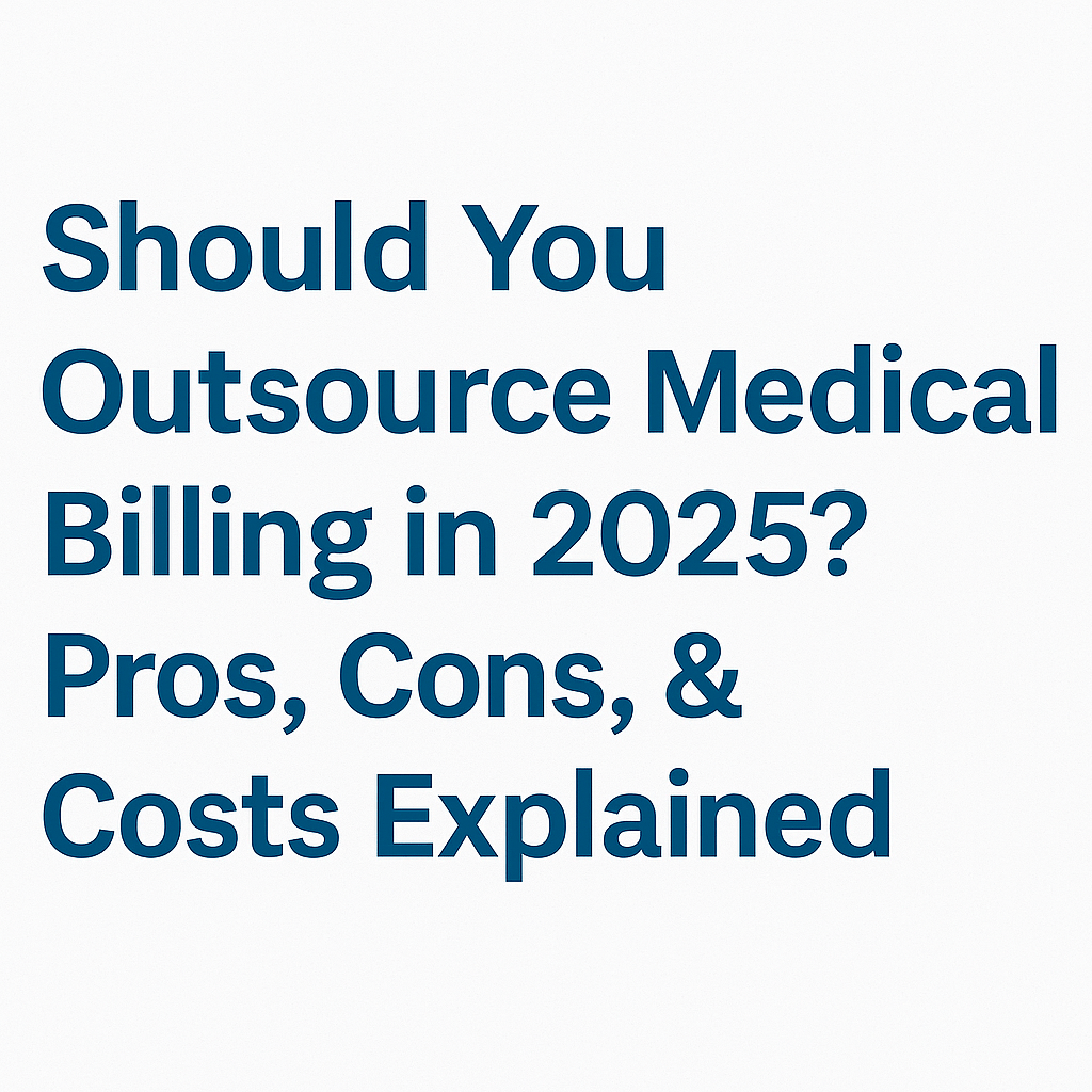 Should You Outsource Medical Billing in 2025 Pros, Cons, & Costs Explained