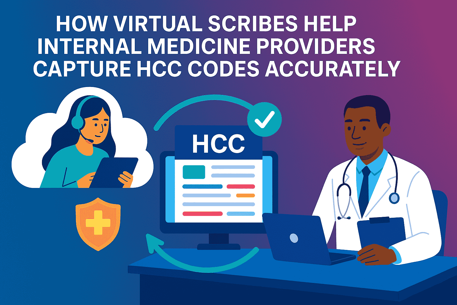 How Virtual Scribes Help Internal Medicine Providers Capture HCC Codes